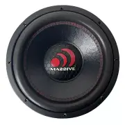NEW MASSIVE AUDIO GTX124H - 12" 800 Watts RMS Dual 4 Ohm Subwoofer 1600W PEAK