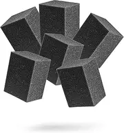 Adam's Block Applicator (6 Pack) – Trim Dressing & Tire Shine Applicator Pad for Car Detailing | Reusable & Customizable Durafoam | for Use After Car Wash Wheel Cleaner