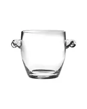 Barski Glass Small Ice Bucket Wine Cooler