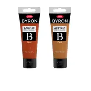 Jasart Byron Acrylic Paint 75mL (Oxide) - Gold