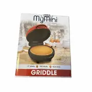 Nostalgia My Mini 5" Non Stick Surface Griddle Burgers/Pancakes ETC ⚡️shipping⚡️