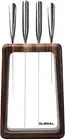 Global Hashira 5-Piece Knife Block Set Walnut RRP $779.00