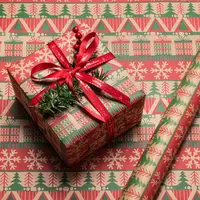 在飛比找樂天市場購物網優惠-圣誕ins風禮品禮物禮盒包裝紙創意圣誕樹裝飾牛皮紙黃皮紙包書