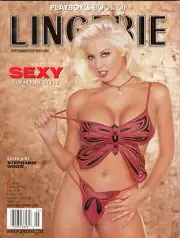 PLAYBOY's LINGERIE STEPHANIE WOOD SEPTEMBER OCTOBER 2001 SEXY ALWAYS IN STYLE