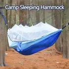 Nylon Outdoor Hanging Bed Multi-color Camp Sleeping Hammock Camping Stuff