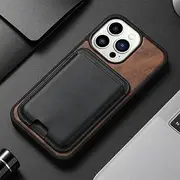 Natural Real Wood Case with Wallet for iPhone 14 11 13 Pro max 12 Mini 6 7 8 Plus SE X XS Max XR Bamboo Wooden Slim Fashion Case,A4,for iPhone 7 8