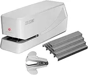 Coruscant Electric Stapler, Automatic Stapler, Heavy Duty，25 Sheet, Store 210 Staples，Includes 2000 Staples and 1 Staple Remover. Electric Stapler Desktop AC or Battery Powered for Home/Office Use