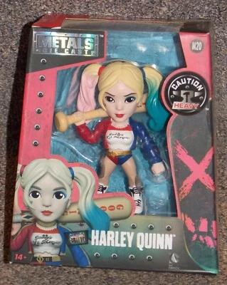 2016 DC Comics Suicide Squad Harley Quinn 4 inch Metal Die Cast Figure New