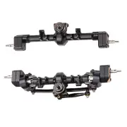 Brass Front Rear Portal Axle Assembly Kit For Axial SCX24 90081 C10 1/24 RC Car