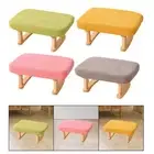 Sofa Footrest Bench Modern Rectangle Chair Step Stool for Couch Bed Entryway