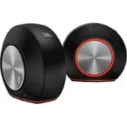JBL Pebbles Bass Powered Speaker with USB/DAC JBLPEBBLESBLKJN From Japan New