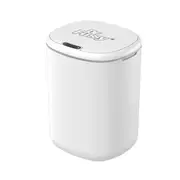 Smart Trash Bin 20L Sensor Rubbish Recycling Waste Bin Automatic Motion Toliet Basket Kitchen Garbage Can White
