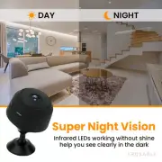 Mini Wireless Camera HD 1080P Wifi IP Home Security DVR Night Vision