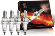 4 Pieces/Box Spark Plug Compatible For KAWASAKI NINJA250/300 Z250/300 Z750 Z800 Z1000/SX Motorcycle Accessories Tools