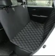 100% Waterproof Dog Car Seat Cover Hammock Pet Van Back Rear Bench Pad 54"x58" i
