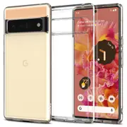 Pixel 6 Pro Case, Genuine SPIGEN Ultra Hybrid Shockproof Clear Hard Cover for Google