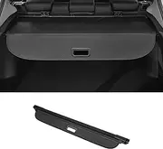 X AUTOHAUX Car Trunk Retractable Cargo Cover for Mercedes-Benz B-Classe W245 B180 B200 2008-2011 Rear Trunk Parcel Shelf Luggage Security Shield Shade Cover Gloss Black