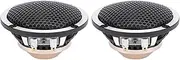 Gearwell Car Midrange Speaker Set, 3 Inch 15W 4 Ohm Audio Speakers, Compatible with DC12V Vehicles, Door Mount Stereo Speakers, Truck Sound System Replacement