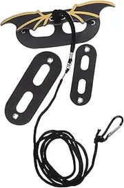 Sosoport 5 Sets Lightweight Reptile Leash Bearded Dragon Harness Gecko Leash Portable Lizard Harness Wear-Resistant Set