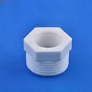 1/2" 3/4" 1" Male Female Thread Reducer Joint Bushing Connector Garden Irrigation Water Pipe Fittings Aquarium Tank Nipple Joint,1I2,1 Inch.,1pc