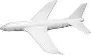 Unfinished Foam Airplane Toy Painting Hand Throwing Foam Aircraft Manual Throwing Plane