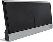 One For All One For All Amplified Indoor Digital TV Aerial - Ready to receive Freeview and Analogue TV Signals within a 15 Mile Range - Full HD & 4K Ultra HD Compatible - HDTV Antenna - Black