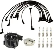 ACDelco Ignition Kit Distributor Rotor Cap Wire Spark Plugs For K20 Suburban C20