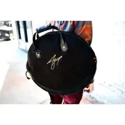Istanbul Agop Waxed Canvas Leather Cymbal Bag 20"-DCP