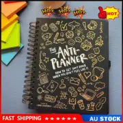 The Anti-Planner: How to Get Sh*t Done When You Don't Feel Like lt Notebook UD