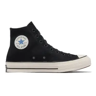 Converse 帆布鞋 Chuck 70 Hi 黑 麂皮 復古 高筒 男鞋 女鞋 1970 【ACS】 A05599C