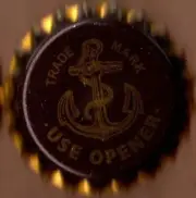 USA Plastic Lined Beer Crown Bottle Cap: Anchor Brewing