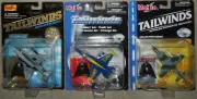 2000-2006 Maisto Tailwinds US Navy Phantom, F-18 Blue Angel & USMC Harrier, MOC