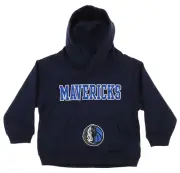 OuterStuff NBA Infant and Toddler's Dallas Mavericks Fleece Hoodie, Navy