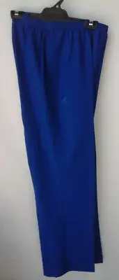 Lawn Bowls Australia Logo Ladies Pants size 18 slacks Royal Blue