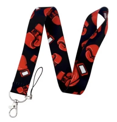 Pinstant Box Boxing Glove Fight Ring Gear Match Pugilist Sport Sports Lanyard