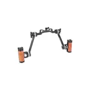 SZRIG Adjustable Handle Grip with M6 Rosette Extension Arm & 15mm Railblock f...