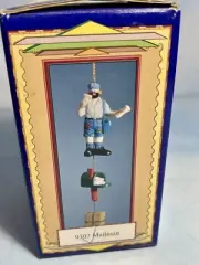 EMMETT Kelly JR Flambro Clown Mail Man Postal Worker Christmas Ornaments