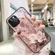 奢感玫瑰iPhone 13 手機殻蘋果 13 Pro Max 防摔保護殻新款11複古XS潮8P女神XR氣質