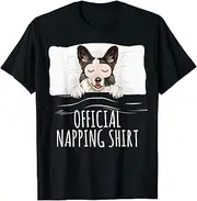 [X.Style] Cardigan Welsh Corgi Sleep Napping ds302 T-Shirt Black