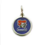 Newcastle Knights NRL Pet Tag Engravable Dog Tag