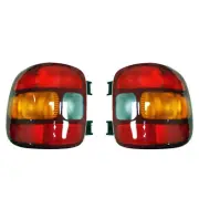 Pair Of Tail Lights Compatible With Chevrolet Silverado 1500 Stepside 1999-03 (for: Chevrolet)