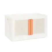 Viviendo 72L Home Storage Containers Foldable Organizers Stackable Large Storage Wardrobe Box - Strawberry