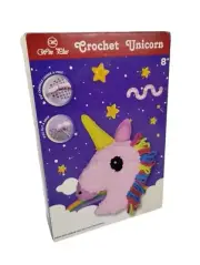 Win Plus DIY Crochet Unicorn Kids Arts and Craft Kit Stuffed Plush