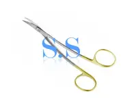 La-Grange Scissors 14cm Gold Plated Dental Surgical Instruments
