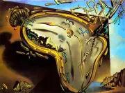8 x 6 Art Dali Melting Watch Ceramic Mural Backsplash Bath Tile #32