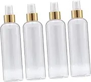 Generic 4Pcs Lightweight Refillable Spray Bottles for Lotion and Essential Oils Leakproof Plastic Storage Containers for Travel and Cosmetics
