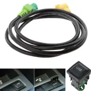 Durable USB Car Switch+USB Cable For RCD510 RCD310 VW Golf/GTI/R MK5 MK6 Jetta S