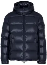 Moncler Maya Navy Quilted Shell Jacket - 3, Men's Designer Shell Jacket, Male - 3 3