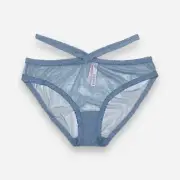 Victoria’s Secret Underwear Panties Panty Bikini XL Mesh Strappy Stretch New