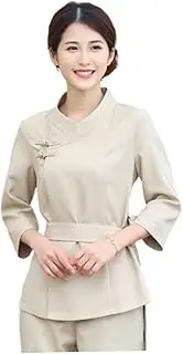 [SHERCHPRY] 1 Set Spa work clothes Salon capes overall scrubs man suit men overalls scrubs for woman Working Clothes SPA Clothes Beauty Technician Overalls clothing Jacket cloak uniform care